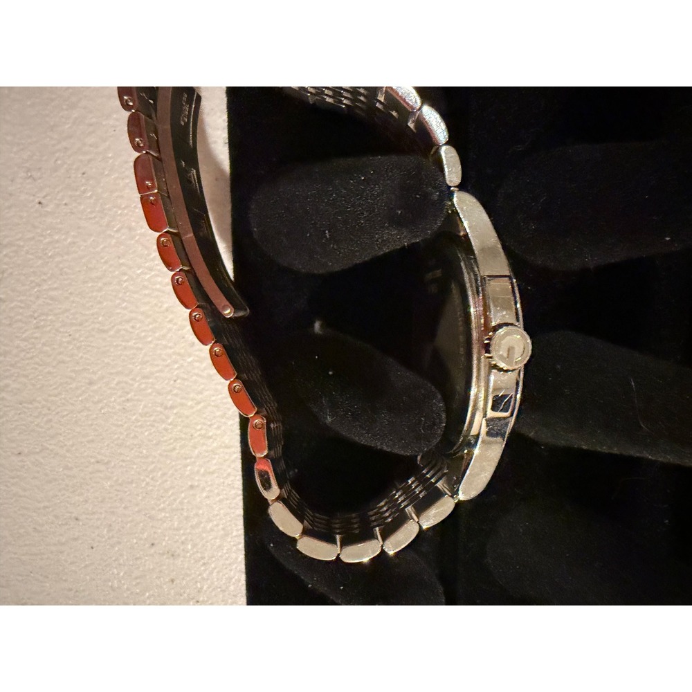 Gucci Stainless Steel Quartz Watch Dial Link Bracelet - Picture 6 of 6